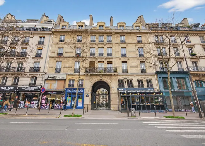 Апартаменты Charmante Studette A 5 Min De Gare De L'est